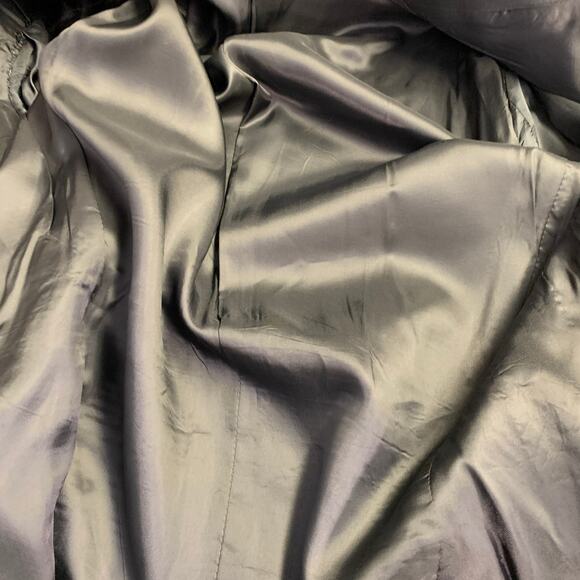 CALVIN KLEIN COLLECTION Size 40 Regular Black Wool Silk Notch Lapel Sport Coat - Picture 7 of 9